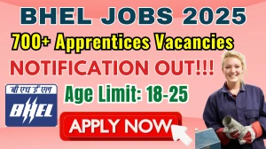 BHEL Apprentices Recruitment 2025 - Apply Online for 760 Posts by Sept 30