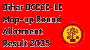 Bihar BCECE-LE Mop-up Round Allotment Result 2025 Out at bceceboard.bihar.gov.in Direct Link to Download Result