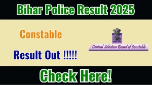 Bihar Police Constable Result 2025 Out at csbc.bihar.gov.in, Direct Link to Download Result PDF Here Bihar Police Constable Result 2025 Out at csbc.bihar.gov.in, Direct Link to Download Result PDF Here