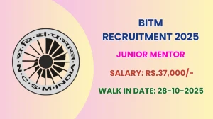 BITM Junior Mentor Recruitment 2025 – Walk in