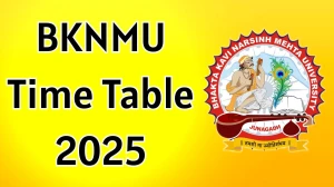 BKNMU Time Table 2025 Announced For B.Ed, M.Ed and LLM @ bknmu.edu.in Details Here