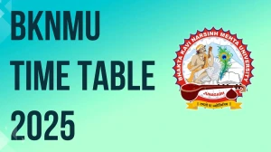 BKNMU Time Table 2025 Announced For B.Sc @ bknmu.edu.in Details Here