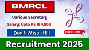 BMRCL Dy. Company Secretary/ Assistant Company Secretary Recruitment 2025 - Apply Online for 01 Posts by Sept 25