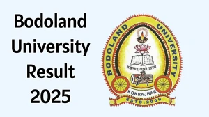 Bodoland University Result 2025 Out at buniv.edu.in Direct Link to Download 1st and 2nd Semester Result