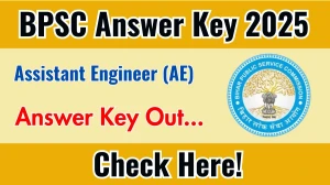 BPSC Assistant Engineer (AE) Final Answer Key 2025 – Download at bpsc.bih.nic.in BPSC Assistant Engineer (AE) Final Answer Key 2025 – Download at bpsc.bih.nic.in