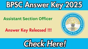 BPSC Assistant Section Officer Answer Key 2025 Released – Download at bpsc.bihar.gov.in BPSC Assistant Section Officer Answer Key 2025 Released – Download at bpsc.bihar.gov.in