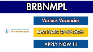 BRBNMPL Recruitment 2025 - Apply Online for 88 Deputy Manager, Process Assistant Grade I (Trainee) Posts