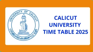 Calicut University Time Table 2025 Out for 3rd, 4th, 5th, 6th Sem @ pareekshabhavan.uoc.ac.in Details Here