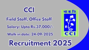 CCI Recruitment 2025 – Walk in for Field Staff, Office Staff Posts