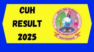 CUH Result 2025 Released at cuh.ac.in Direct Link to Download 2nd Semester Result