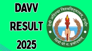 DAVV Result 2025 Out at dauniv.ac.in Direct Link to Download Even Semester Result