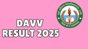 DAVV Result 2025 Released at dauniv.ac.in Direct Link to Download 2nd Sem Result