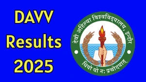 DAVV Result 2025 Released at dauniv.ac.in Direct Link to Download 2nd Year Result