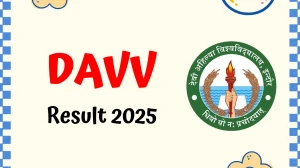 DAVV Result 2025 Released at dauniv.ac.in Direct Link to Download UG Courses Result