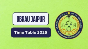 DBRAU Jaipur Result 2025 Out at alujaipur.ac.in Direct Link to Download 2nd, 10th Sem Result