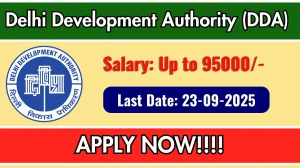DDA Consultant Recruitment 2025 - Apply Offline for 5 Posts by Sep 23