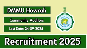 DMMU Howrah Community Auditors Recruitment 2025 - Apply Offline for 40 Posts by Sep 24