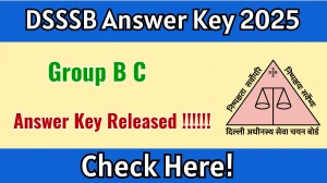 DSSSB Group B C Answer Key 2025 Out – Download at dsssb.delhi.gov.in DSSSB Group B C Answer Key 2025 Out – Download at dsssb.delhi.gov.in