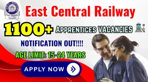 East Central Railway Apprentices Recruitment 2025 - Apply Online for 1149 Posts East Central Railway Apprentices Recruitment 2025 - Apply Online for 1149 Posts
