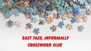 Easy task, informally Crossword Clue Irish Daily Mail Quick 8 letters Answer