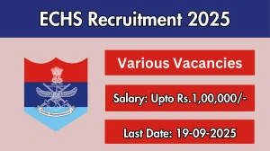 ECHS Recruitment 2025 - Apply Offline for 61 Medical Officer, Driver and More Posts