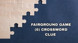 Fairground game Crossword Clue Irish Daily Mail Quick 6 letters Answer