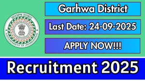 Garhwa District Yoga Instructors Recruitment 2025 - Apply Offline for 69 Posts by Sep 24