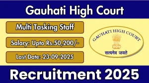Gauhati High Court Multi Tasking Staff Recruitment 2025 - Apply Online by Sep 23