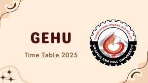 GEHU Time Table 2025 Out for 1st, 3rd, 5th Sem @ gehu.ac.in Details Here GEHU Time Table 2025 Out for 1st, 3rd, 5th Sem @ gehu.ac.in Details Here
