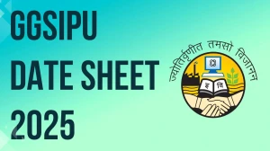 GGSIPU Date Sheet 2025 Announced For B.Pharm @ ipu.ac.in Details Here