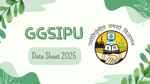 GGSIPU Date Sheet 2025 Out @ ipu.ac.in Details Here