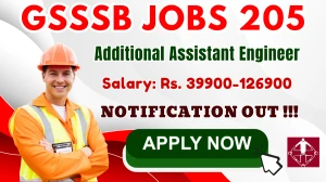 GSSSB Additional Assistant Engineer Recruitment 2025 Out at gsssb.gujarat.gov.in - Apply Online for 51 Posts