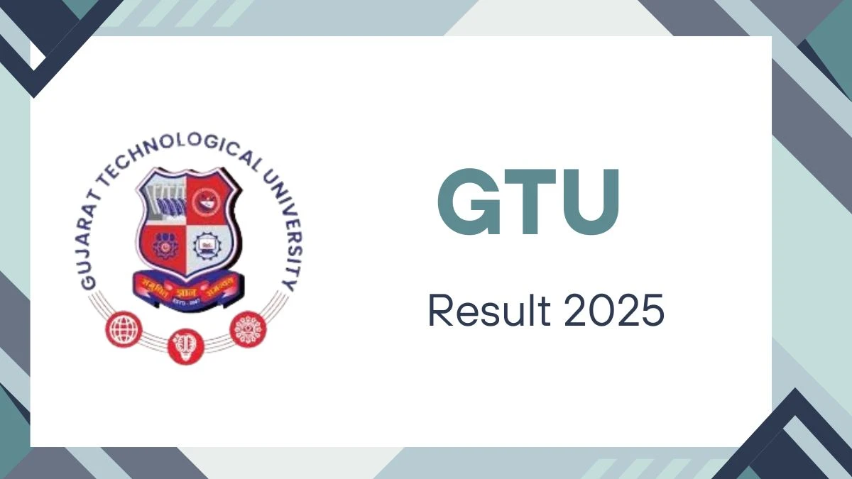 GTU Result 2025 Out at gtu.ac.in Direct Link to Download 5th Sem Result