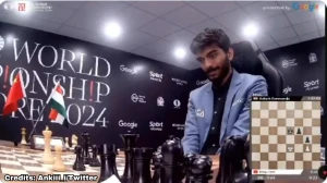 Gukesh Faces Second Consecutive Loss at FIDE Grand Swiss; Erigaisi Keeps Hope Alive