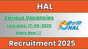 HAL Recruitment 2025 - Apply Offline for 13 Arthroscopy Surgeon, Neurosurgeon and More Posts by Sep 17 HAL Recruitment 2025 - Apply Offline for 13 Arthroscopy Surgeon, Neurosurgeon and More Posts by Sep 17