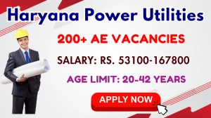Haryana Power Utilities Assistant Engineer Recruitment 2025 - Apply Online for 285 Posts