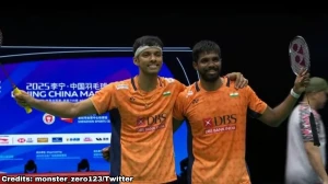 Heartbreak for Satwik-Chirag as Indian Duo Falls Short in China Masters Final