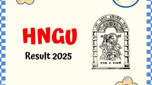 HNGU Result 2025 Released at ngu.ac.in Direct Link to Download 1st and 2nd Semester Result