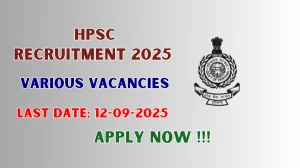 HPSC Recruitment 2025 - Apply Online for 54 Treasury Officer, Assistant Treasury Officer Posts HPSC Recruitment 2025 - Apply Online for 54 Treasury Officer, Assistant Treasury Officer Posts