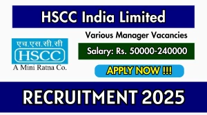 HSCC India Recruitment 2025 - Apply Online for 09 Manager, General Manager and More Posts by Sep 29 HSCC India Recruitment 2025 - Apply Online for 09 Manager, General Manager and More Posts by Sep 29