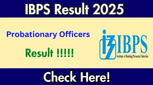 IBPS PO Prelims Result 2025 Link @ibps.in; How to check Your PO Prelims Result 2025 IBPS PO Prelims Result 2025 Link @ibps.in; How to check Your PO Prelims Result 2025