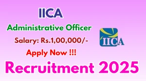 IICA Administrative Officer Recruitment 2025 - Apply Offline