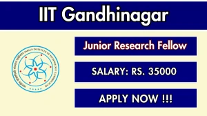 IIT Gandhinagar Junior Research Fellow Recruitment 2025 - Apply Online by Sep 19 IIT Gandhinagar Junior Research Fellow Recruitment 2025 - Apply Online by Sep 19