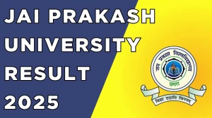 Jai Prakash University B.Ed Result 2025 Out at jpv.ac.in Direct Link to Download 2nd Year Result