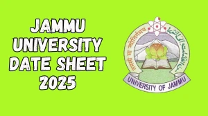 Jammu University Date Sheet 2025 Announced @ coeju.com Details Here