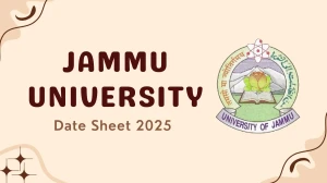 Jammu University Date Sheet 2025 Announced @ coeju.com Details Here