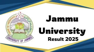 Jammu University Result 2025 Declared at coeju.com Direct Link to Download 1st, 2nd, 4th, 6th Sem Result