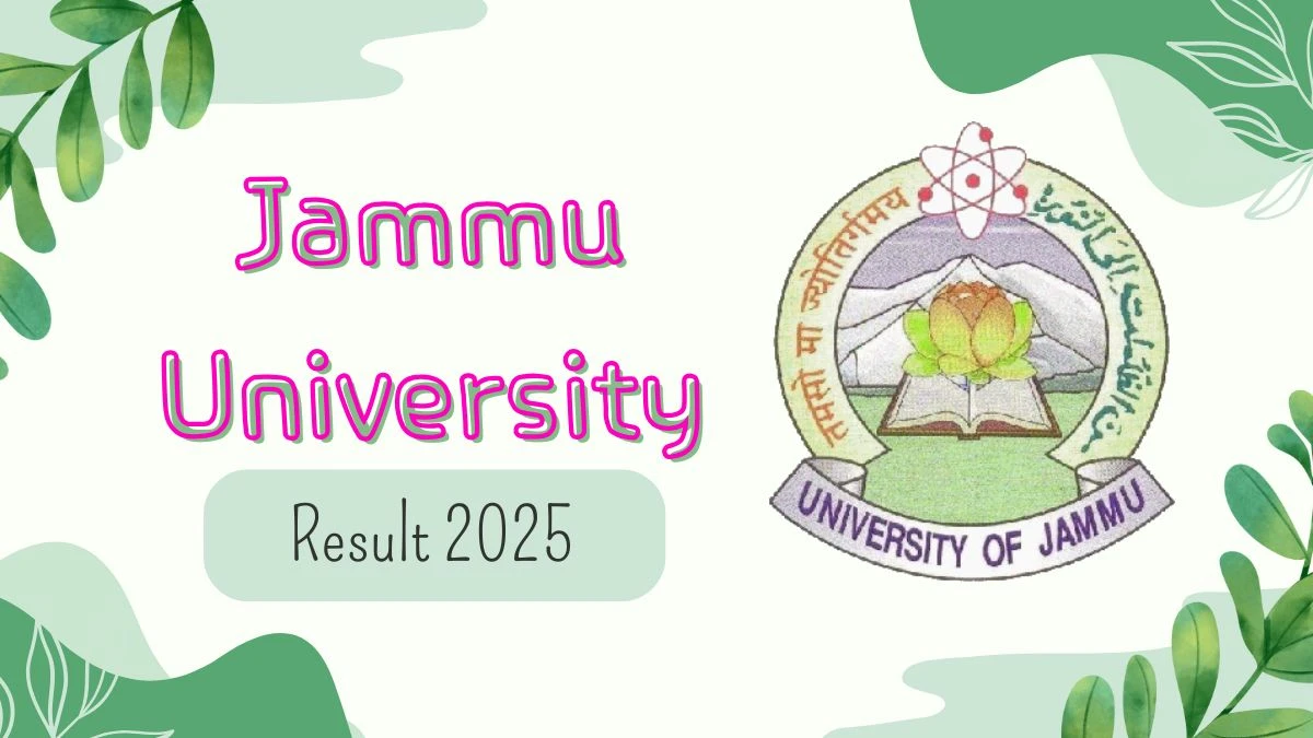 Jammu University Result 2025 Out at coeju.com Direct Link to Download 1st, 3rd, 6th, 8th Sem Result