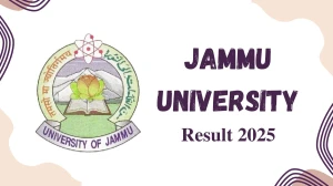 Jammu University Result 2025 Out at coeju.com Direct Link to Download 1st, 6th Sem Result