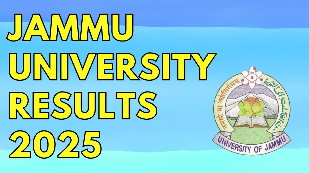 Jammu University Result 2025 Released at coeju.com Direct Link to Download 5th and 6th Semester Result